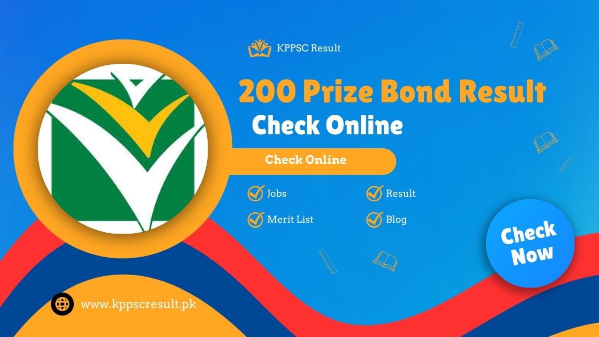 200 Prize Bond Result List 16 September 2024 Draw 99 Peshawar