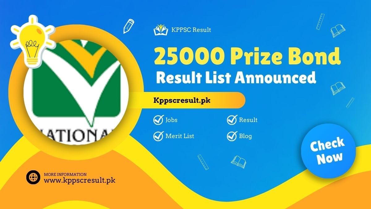 25000 Prize Bond List 10 September 2024 Draw 15 Hyderabad