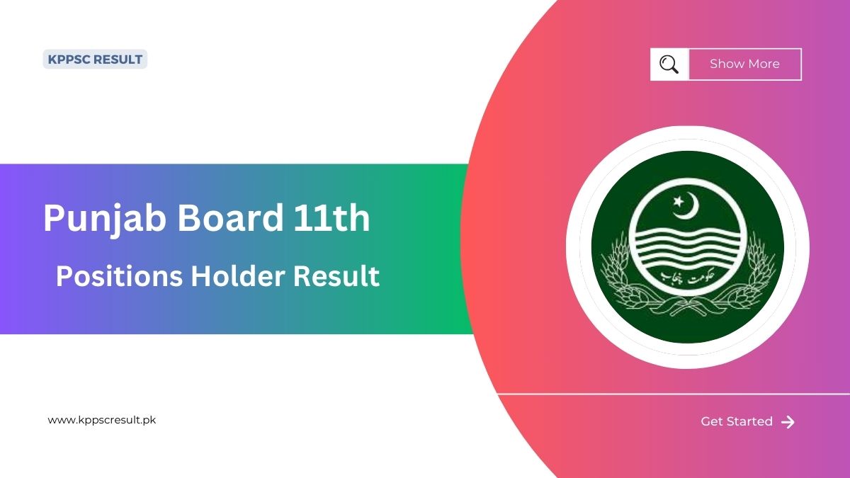 All Punjab Board 1st Year 11th Class Position Holders 2024 Result