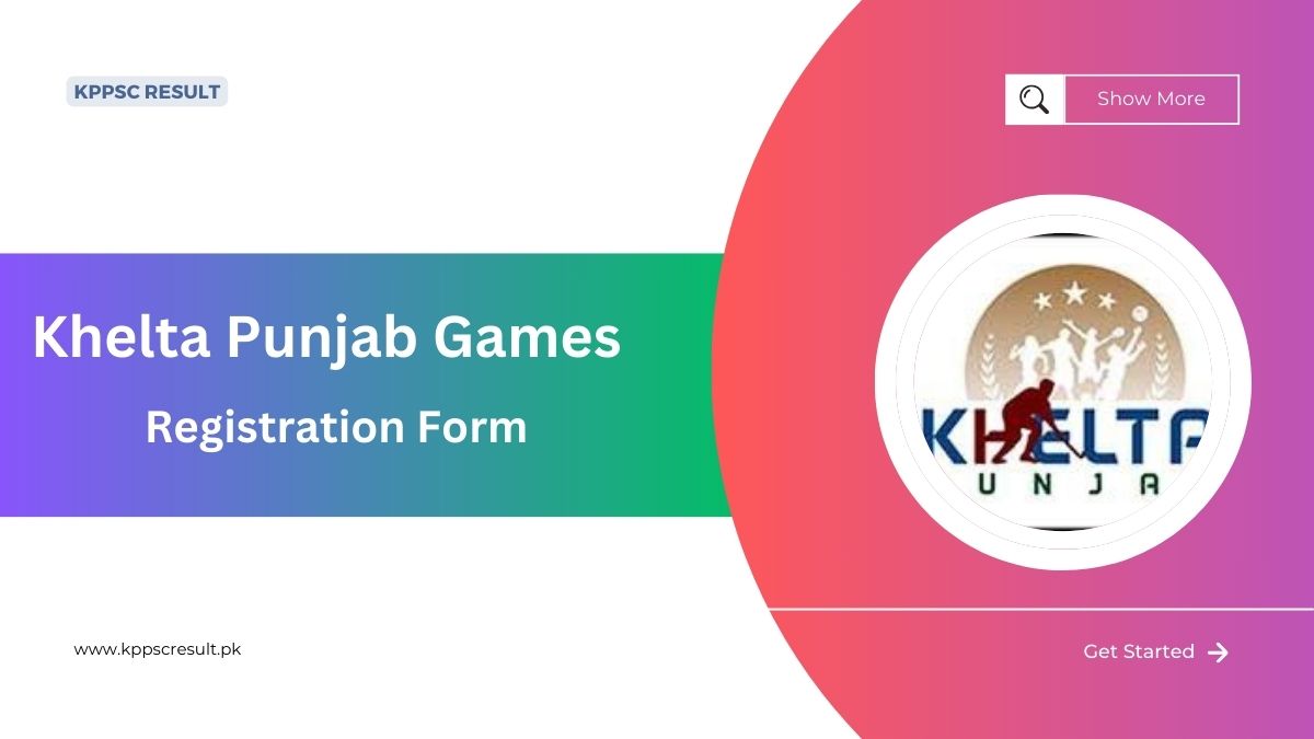 Khelta Punjab Games Registration Form 2024 | Selection List