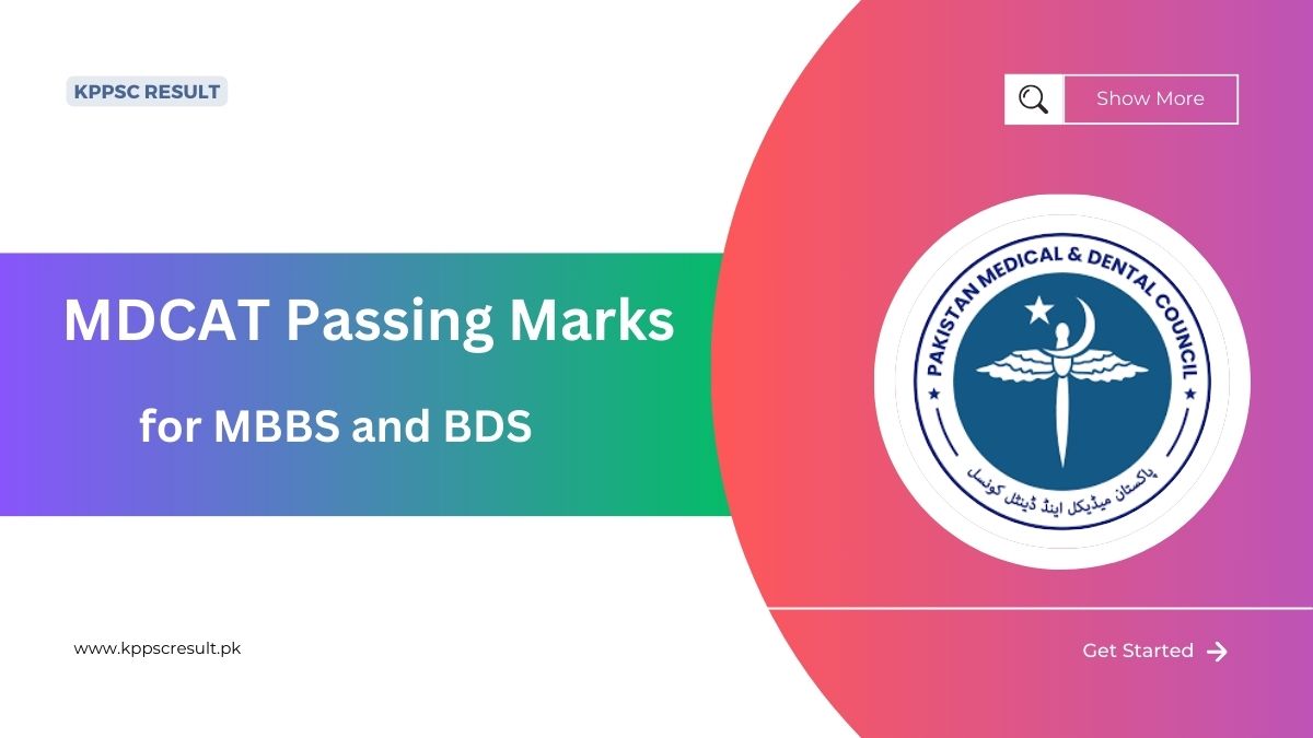 MDCAT Passing Marks 2024 Out Of 200 For MBBS and BDS